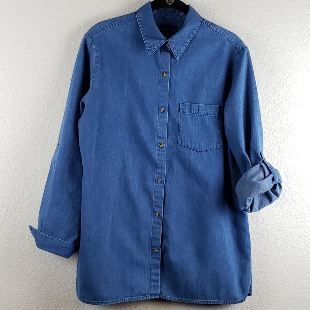 Charter Club | Women's Long Sleeve Denim Size 8